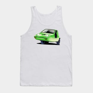 Bond Bug in Lime Green Tank Top